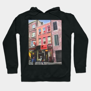 A Walk in Soho, London Hoodie